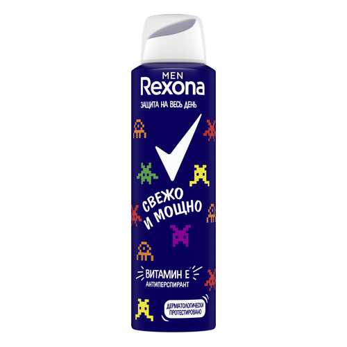 Антиперспирант для мужчин Rexona Свежо и Мощно 150 мл в Магнит Косметик