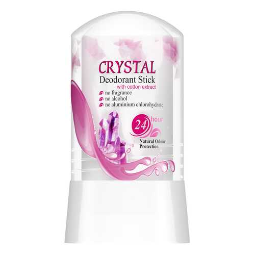 Дезодорант Секреты Лан Crystal Deodorant Stick Минеральный с экстрактом хлопка 60 г в Магнит Косметик