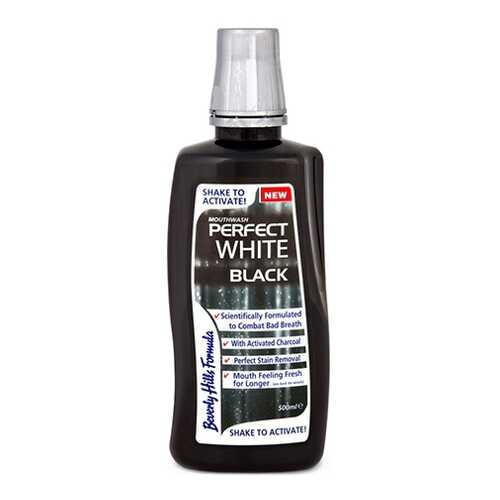 Beverly Hills Formula Perfect White Black ополаскиватель для полости рта, 500 мл в Магнит Косметик