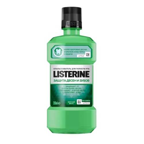 Ополаскиватель для полости рта LISTERINE Защита десен и зубов в Магнит Косметик