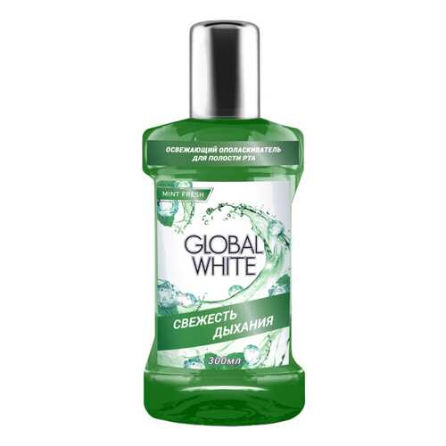 Ополаскиватель для рта Global White Mint Fresh 300 мл в Магнит Косметик