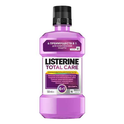 Ополаскиватель для рта Listerine Total Care 500 мл в Магнит Косметик