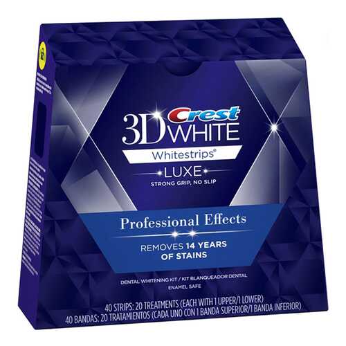 Пластина для отбеливания зубов Crest 3D Professional Effects 40 шт в Магнит Косметик