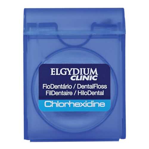 Зубная нить Elgydium Хлоргексидин 50 м в Магнит Косметик