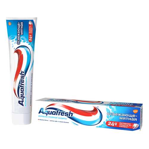 Зубная паста Aquafresh Освежающе-мятная 100 мл в Магнит Косметик