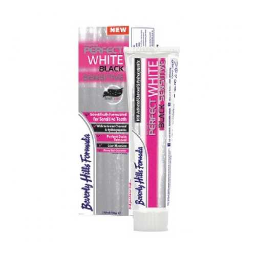 Зубная паста Beverly Hills Formula Perfect White Black Sensitive 100 мл в Магнит Косметик