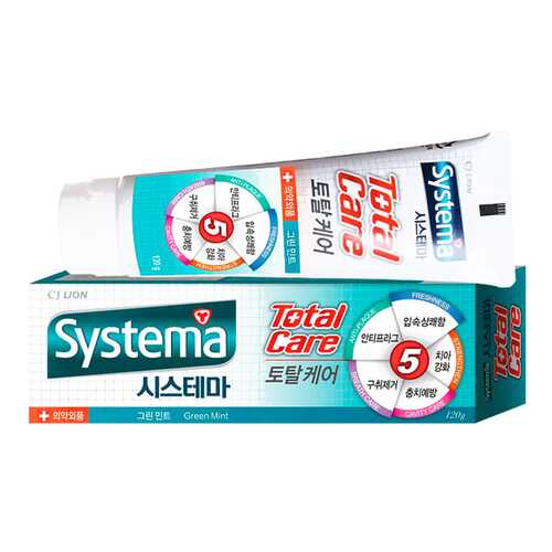 Зубная паста CJ Lion Systema Total Care 120 г в Магнит Косметик