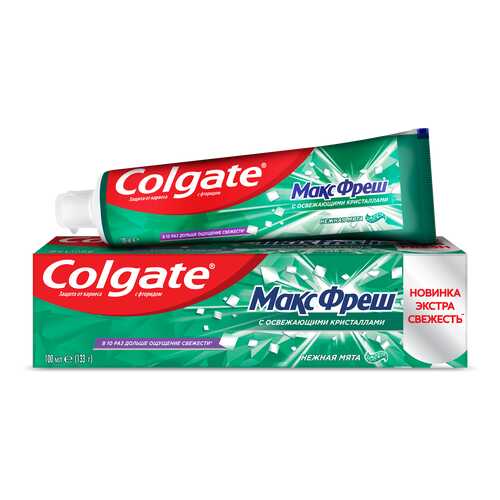 Зубная паста Colgate Макс Фреш Нежная мята 100 мл в Магнит Косметик