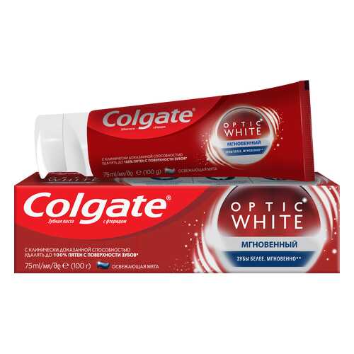 Зубная паста Colgate optic White в Магнит Косметик