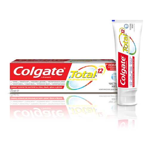 Зубная паста Colgate total 12 Чистая мята 75 мл в Магнит Косметик