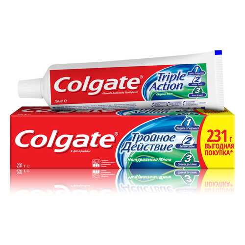 Зубная паста Colgate Тройное действие 150 мл в Магнит Косметик