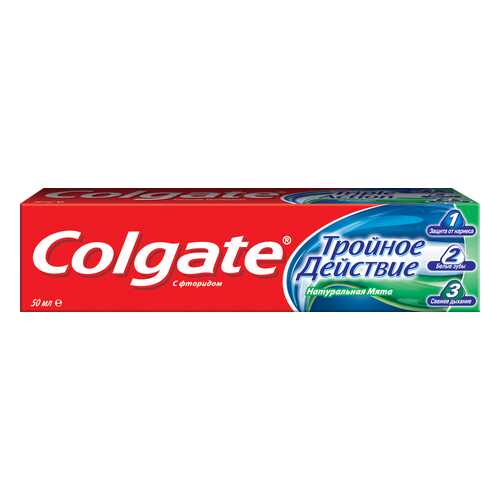 Зубная паста Colgate Тройное действие 50 мл в Магнит Косметик