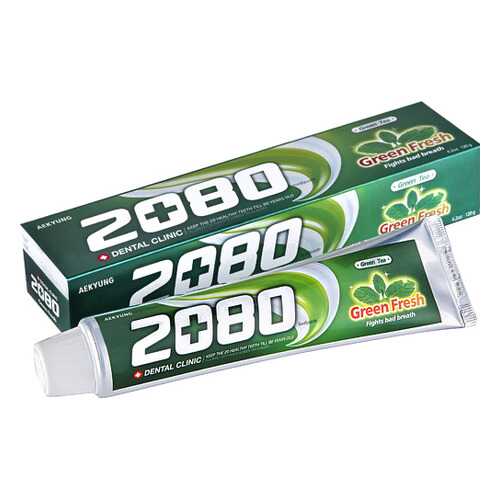 Зубная паста DC 2080 Зеленый чай, 120 г в Магнит Косметик