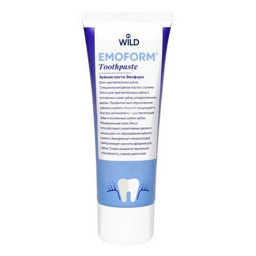 Зубная паста Эмоформ Dr. Wild, 75 мл в Магнит Косметик