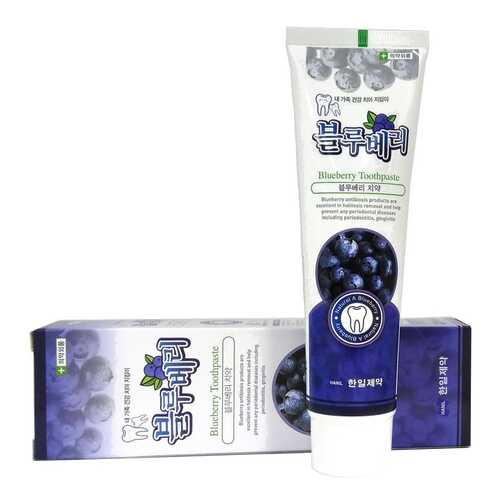 Зубная паста Hanil Natural A Blueberry 180 г в Магнит Косметик
