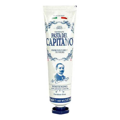 Зубная паста Pasta del Capitano Whitening отбеливающая 75 мл в Магнит Косметик