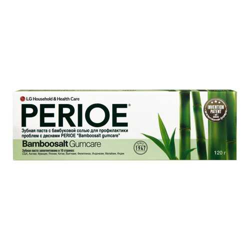 Зубная паста Perioe Bamboosalt gumcare 120 г в Магнит Косметик