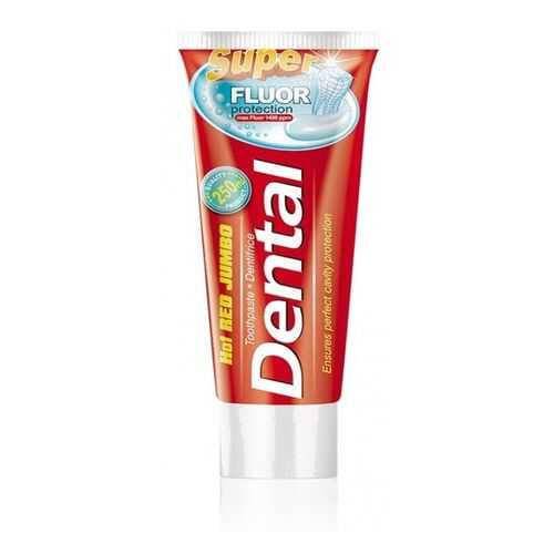 Зубная паста Rubella Dental Hot Red Jumbo Super Fluor Protection 250 мл в Магнит Косметик