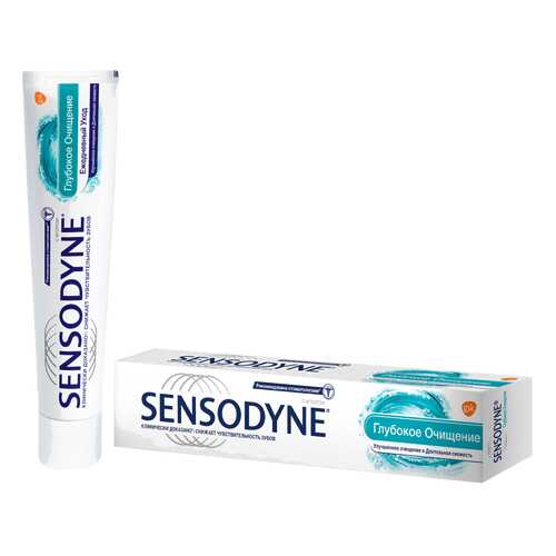 Зубная паста Sensodyne Глубокое очищение, для чувствительных зубов, 75 мл в Магнит Косметик