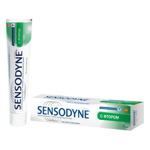 Зубная паста Sensodyne С фтором, для чувствительных зубов, 75 мл в Магнит Косметик