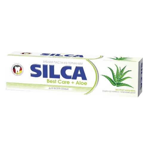 Зубная паста SILCAMED Best Care + Aloe в Магнит Косметик