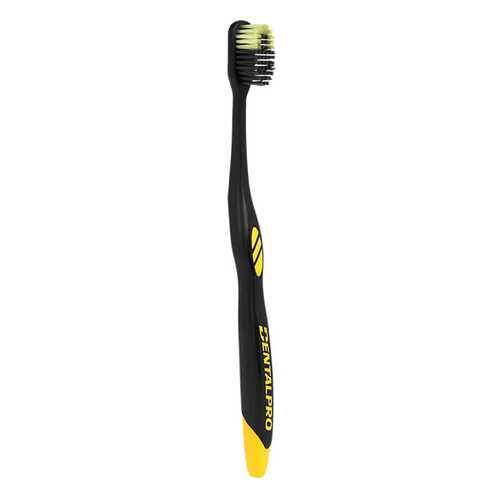 Зубная щетка Dentalpro Black Diamond Средняя в Магнит Косметик