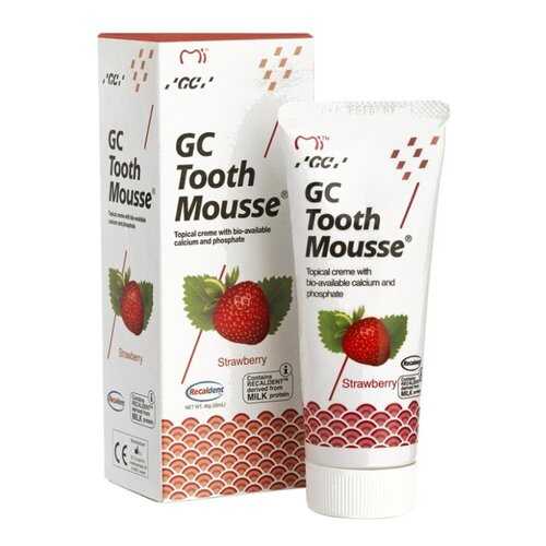 Зубной гель GC Tooth mousse, клубника в Магнит Косметик