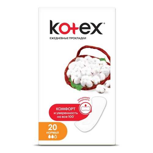 Kotex eжедн нормал, 20 шт. в Магнит Косметик