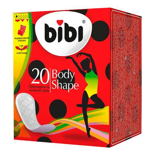 Прокладки BiBi Body Shape 20 шт в Магнит Косметик