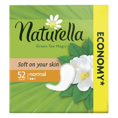 Прокладки NATURELLA Green Tea Magic Normal Trio 52 шт в Магнит Косметик