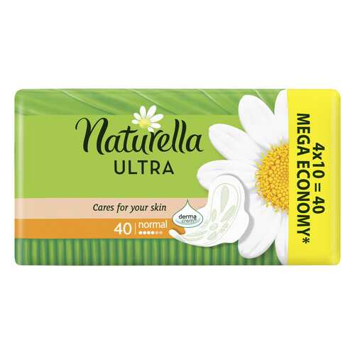 Прокладки Naturella Ultra Camomile Normal Quatro 40шт в Магнит Косметик