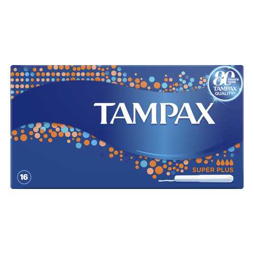 Тампоны Tampax Super Plus Duo 16шт в Магнит Косметик