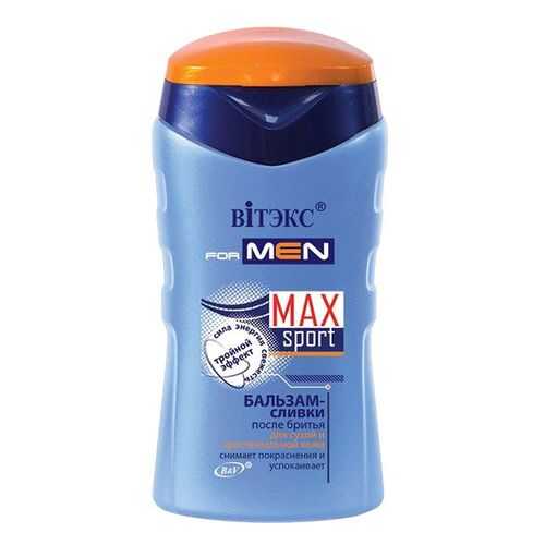 Бальзам-сливки после бритья для сухой и чувствительной кожи MAXsport for Men Витэкс 150 мл в Магнит Косметик