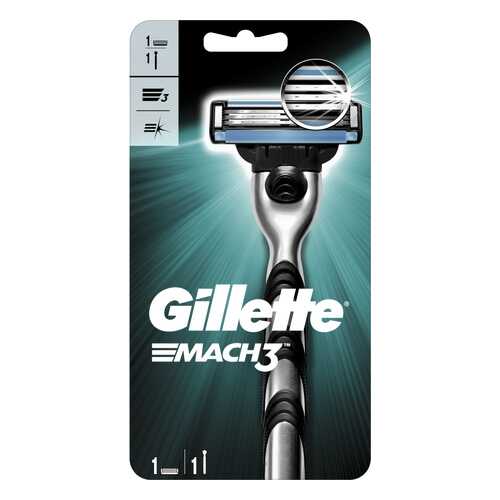 Мужская бритва Gillette Mach3 с 1 сменной кассетой в Магнит Косметик