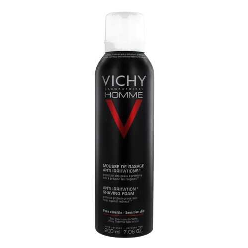 Пена для бритья VICHY Homme Mousse De Rasage Anti-Irritations 200 мл в Магнит Косметик