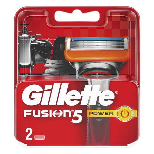 Сменные кассеты Gillette Fusion5 Power 2 шт в Магнит Косметик