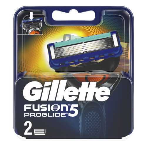 Сменные кассеты Gillette Fusion5 ProGlide 2 шт в Магнит Косметик