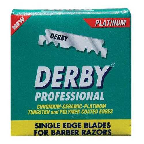 Сменные лезвия для бритья Derby Professional Single Edge Blades 100 шт в Магнит Косметик