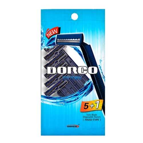 Станок для бритья Dorco TD708N Twin Blade 5 plus 1 Disposable Razors Синий в Магнит Косметик