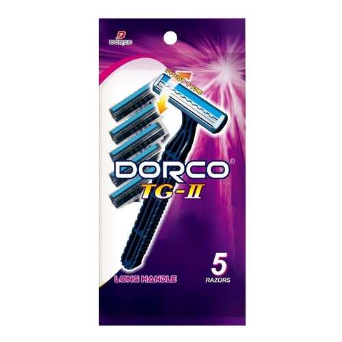 Станок для бритья Dorco TG-II Long Handle 5 Disposable Razors в Магнит Косметик