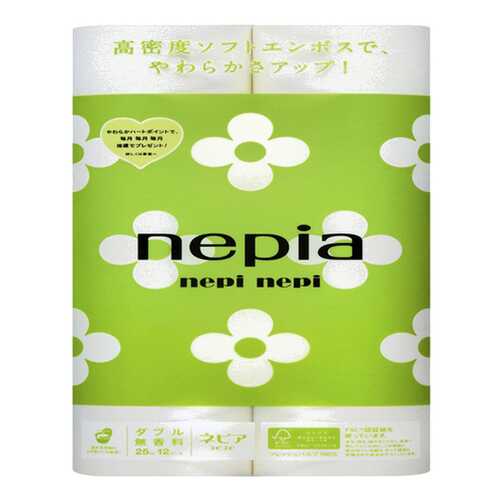Туалетная бумага NEPIA Nepi Nepi 12 шт в Магнит Косметик