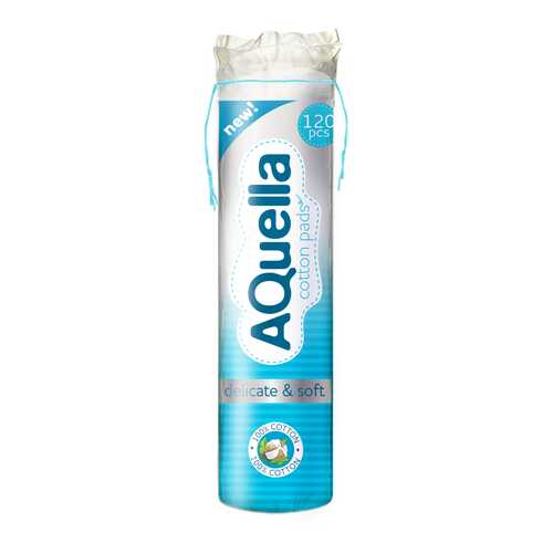 Ватные диски AQUELLA 120шт в Магнит Косметик
