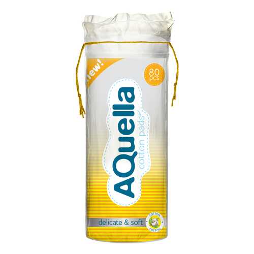 Ватные диски AQUELLA 80шт в Магнит Косметик