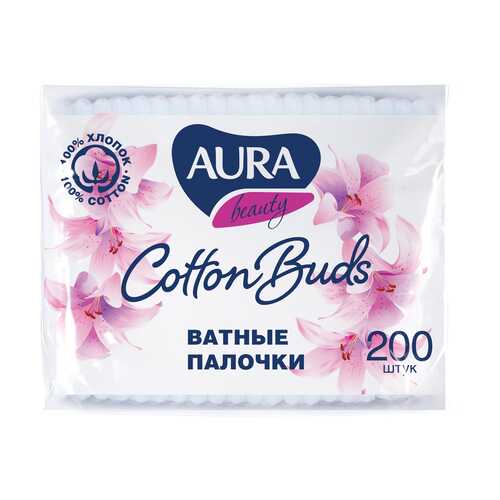 Ватные палочки AURA Beauty 200 шт в Магнит Косметик