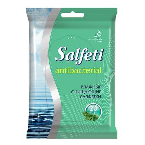 Влажные салфетки Salfeti Antibacterial 20 шт в Магнит Косметик