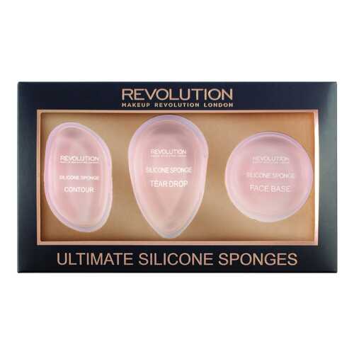 Набор спонжей Makeup Revolution Ultimate Silicone Sponge Set в Магнит Косметик