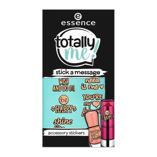 Наклейки essence Totally Me! Stick A Message Accessory Stickers 02 в Магнит Косметик