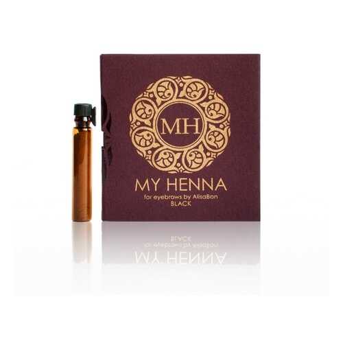 AlisaBon Хна для бровей черная 2 г в Магнит Косметик
