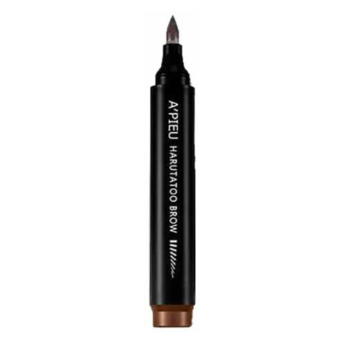 Фломастер для бровей с эффектом тату A'Pieu Harutatoo Brow, оттенок Medium Brown, 4,6 г в Магнит Косметик