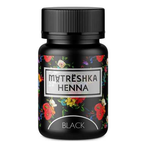 Хна для бровей Matreshka Black, 30 шт. в Магнит Косметик